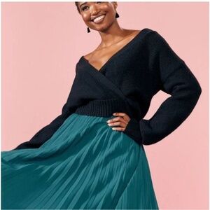 ModCloth Sultry Sophistication Surplice Sweater